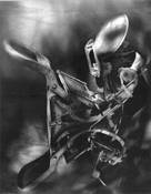 Old Print Device by Ronald J. Dietel