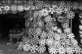 Caps Still Life by Raymond van Tassel