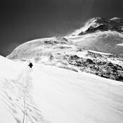 On Pik Pobedy East (6762 M) by Peter Schoen
