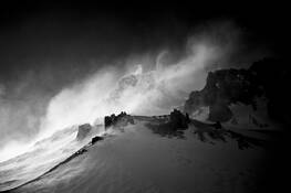 Storm on Mkinvartsveri (5034M) by Peter Schoen