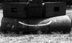 Smiling Dumbster by Ed Perkins