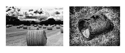 Diptych 4 -The Flow of Time by George H. Megrue