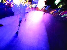 Girl on a Pink Street by LeeAnne Mallonee