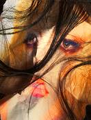 Face With Extra Hair by Carole Usdan