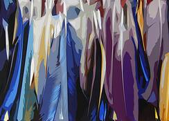 The Indian Market by Miroslav M. Vrzala