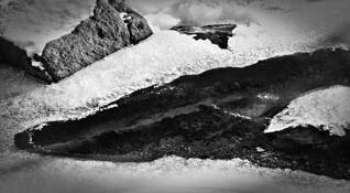 Rock in Pool-Scotts Run by Bill Prosser