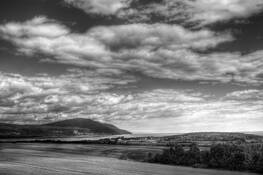 View on Mont Sainte Anne From Orleans Island by Guy Gagnon