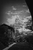 Eiger From the Train by Richard N. Tucker