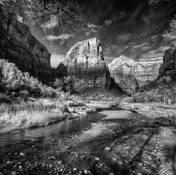 Virgin River and Angles Landing by Jeff Clay