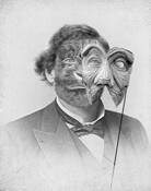 The Man Behind the Mask by John F. Johnson