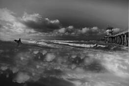 Surf on the Clouds by Youngsook Chung Zhang