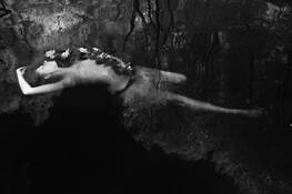 Water Nymph in Repose by Kat Moser