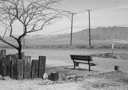 Park Bench by Robert Voorhess
