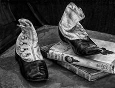 Tired Shoes by Mickie Rosen