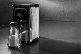 Salt and Napkins by Marj Green