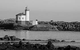 Oregon-Coquille Light by William L. Witmer