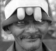 Balloon Seller by Alicja Gubała