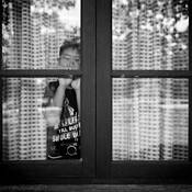 A Lonely Child by Youthana Kongsomboon