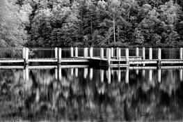 Mountain Lake Pier by William Rainey