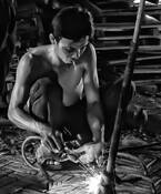 Welder by Lee Grossman