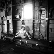 Young Recruit on the Inteprid by Peter Madero III