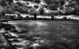 Morning Malecon by Richard Quesnel