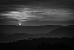 Sunset Over Ngorongoro Crater by Don Bierman