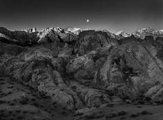 Abandoned Hills Moonset by Terry Hayden
