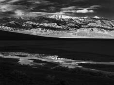 Badwater and Telescope Peak by Terry Hayden