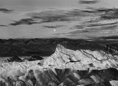 Manly Beacon Moonset by Terry Hayden