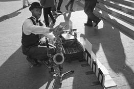 Street Musician by William Bullard