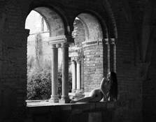 Nude in Ruins by John Hildebrand