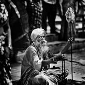 Sadhu at Ganga by Stuart Zaro