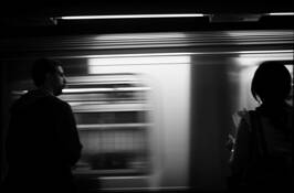 Riding Trains #1 by Jan Pieter van Voorst van Beest