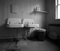 Sinks and Window by Joseph Barnett