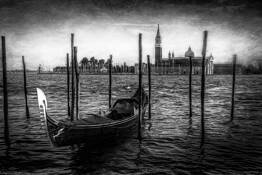 Lone Gondola by Steve Burkett