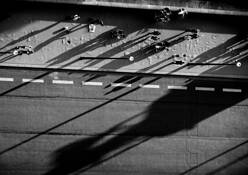Shadows Across Pont d'Iéna by Ellen G. Ingram