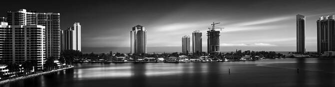 Sunny Isles Skyline by Steven Greenbaum