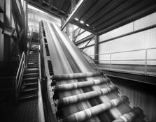High Angle Conveyor by Lawrence Hislop