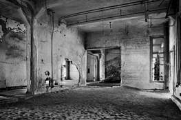 Hospital Interior by Marj Green