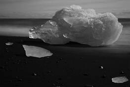 Jökulsárlón Lake by Terry Bowker