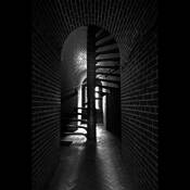 Assateague Lighthouse Interior by Ron Hugo