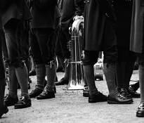 Tuba B&W by Jeffrey Glasser