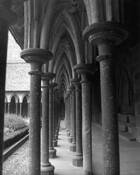 Mont St. Michelle Cloister by Stanley E. Harris