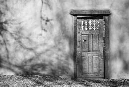 Courtyard Door by Weaver C Barksdale