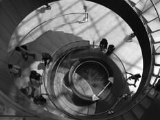 Spiral Staircase by Youthana Kongsomboon