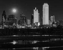 Sunset Moonrise by Dennis Fritsche