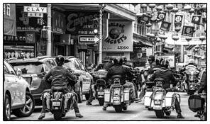 Joy Riders in Chinatown by Rodney Gene Mahaffey