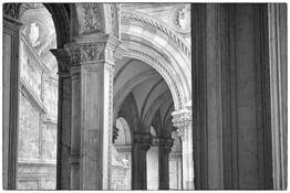 Archways 2 Doges Palace by James N. Vedder
