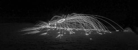 Spider Light by Lynne Mass